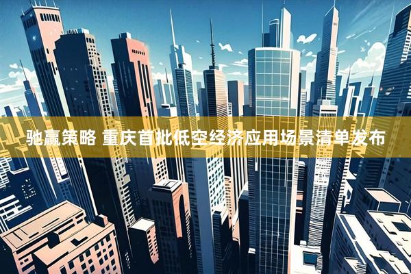 驰赢策略 重庆首批低空经济应用场景清单发布
